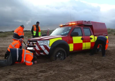 Beach recovery operation