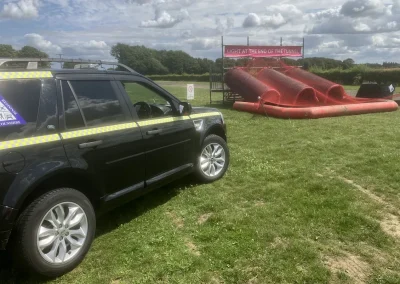CRL vehicle at event